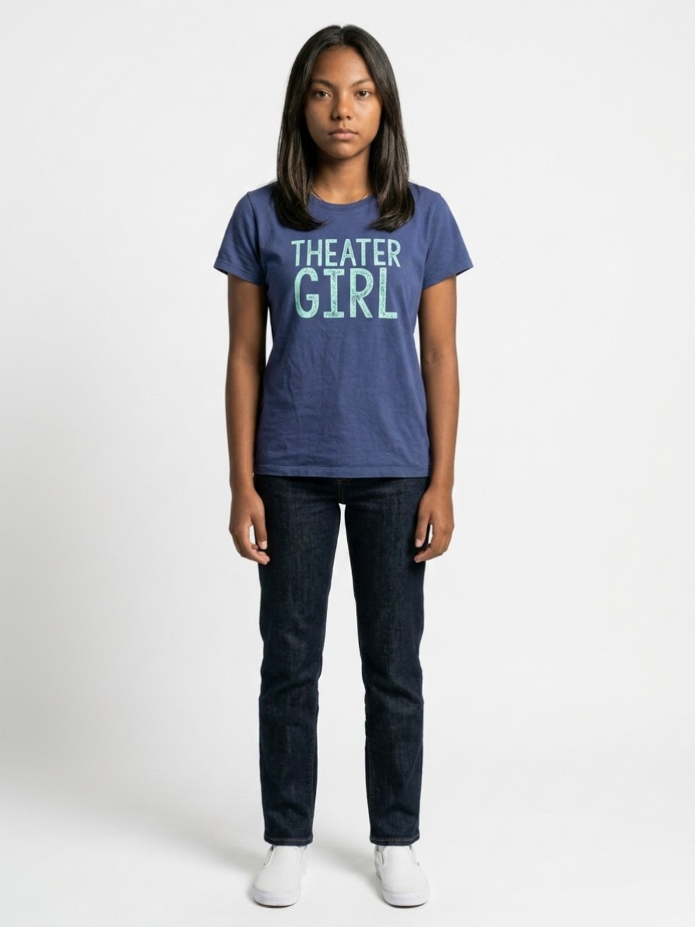 "Theater Girl" Graphic Tee - Size M - EUC